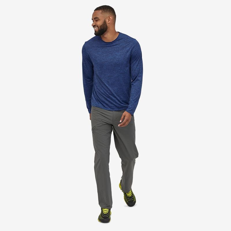 Patagonia Men's Long-Sleeved Capilene® Cool Daily Shirt - Cabin Gold - Light Cabin Gold X-Dye