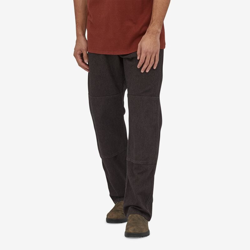 Patagonia Men's Iron Forge Hemp® Canvas Double Knee Pants - Long - Ink Black