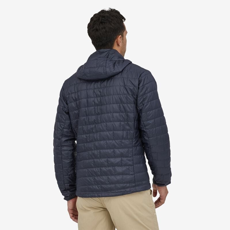 Patagonia Men's Nano Puff® Fitz Roy Trout Hoody - Smolder Blue