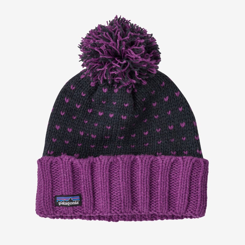 Patagonia Snowbelle Beanie - Simple Dot: Amaranth Pink