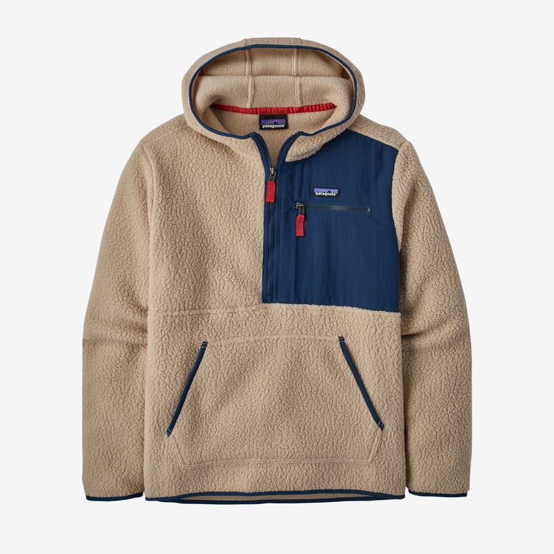 Patagonia Men's Retro Pile Fleece Pullover - Oar Tan