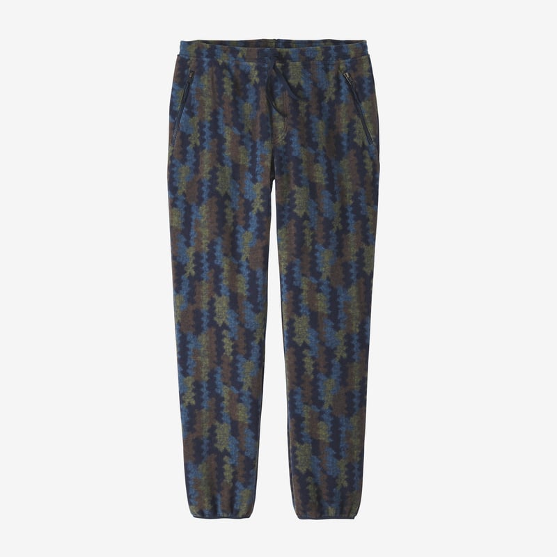 Patagonia Men's Synchilla® Fleece Pants - Climbing Trees Ikat: New Navy