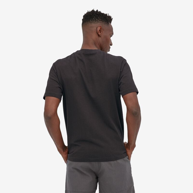 Patagonia Men's Cotton in Conversion Midweight Pocket Tee - Skater Stripe: Hemlock Green