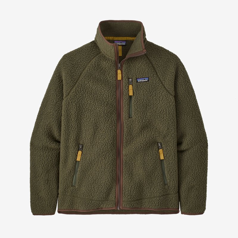 Patagonia Men's Retro Pile Fleece Jacket - Basin Green