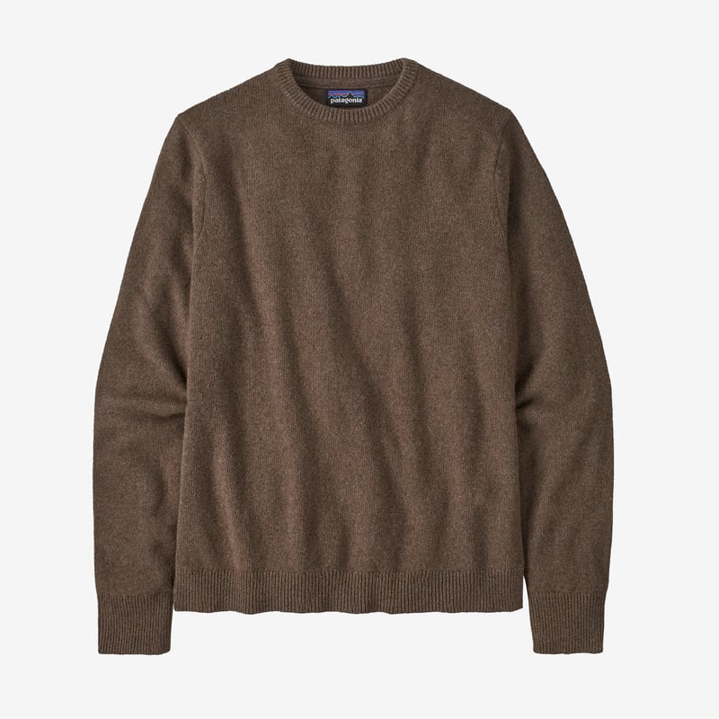 Patagonia Men's Recycled Cashmere Crewneck Sweater - Topsoil Brown