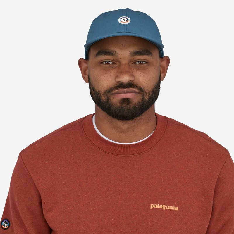 Patagonia Fitz Roy Icon Trad Cap - Fitz Roy Icon: Wavy Blue