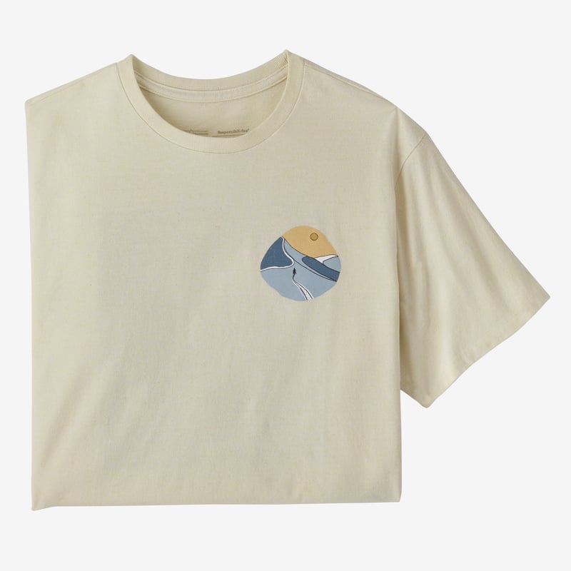 Patagonia Honor the Mountain Responsibili-Tee® - Birch White