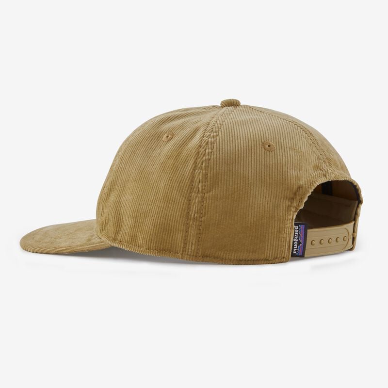 Patagonia Corduroy Cap - Text Logo: Sisu Brown