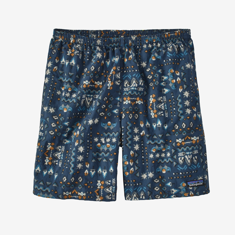 Patagonia Men's Baggies™ Longs - 7" - Wandering Woods: Tidepool Blue