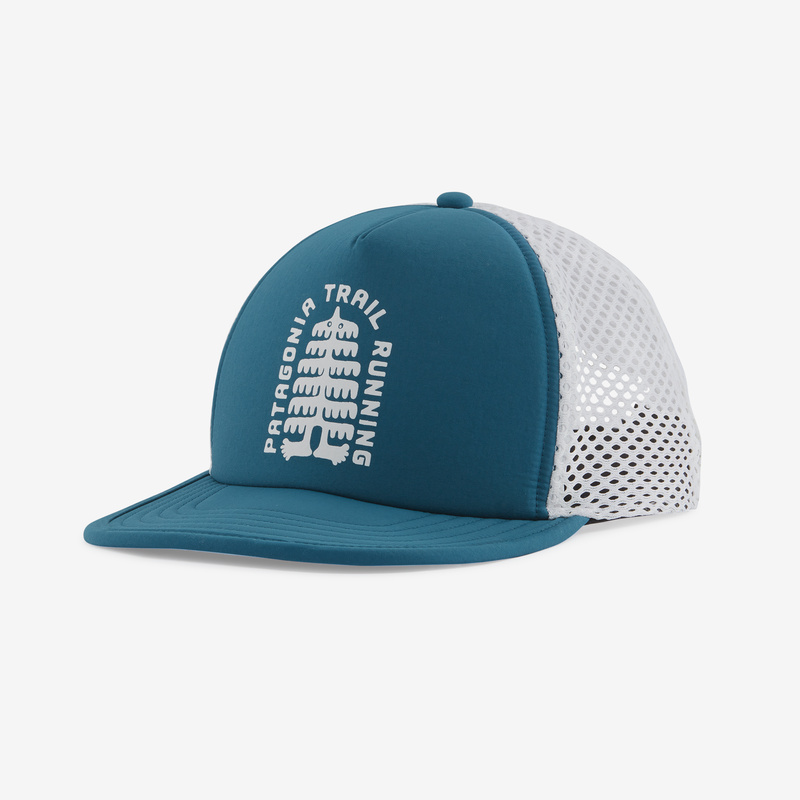 Patagonia Duckbill Trucker Hat - Tree Trotter: Wavy Blue