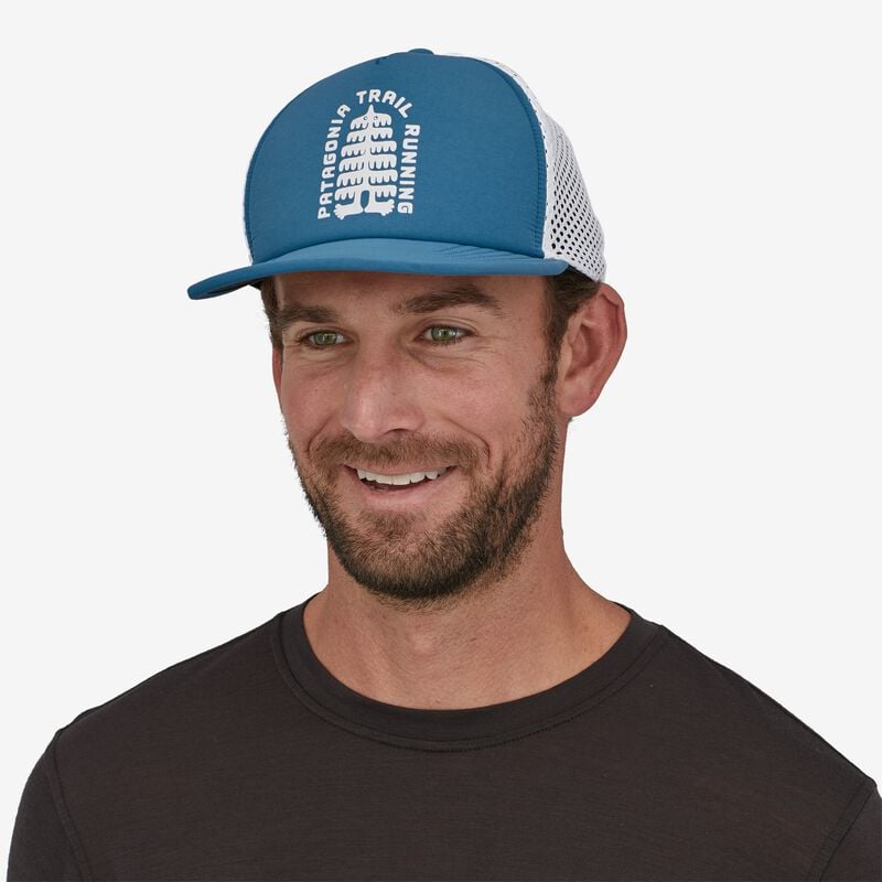 Patagonia Duckbill Trucker Hat - Tree Trotter: Wavy Blue
