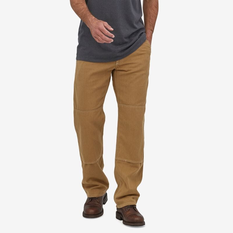 Patagonia Men's Iron Forge Hemp® Canvas Double Knee Pants - Regular - Coriander Brown
