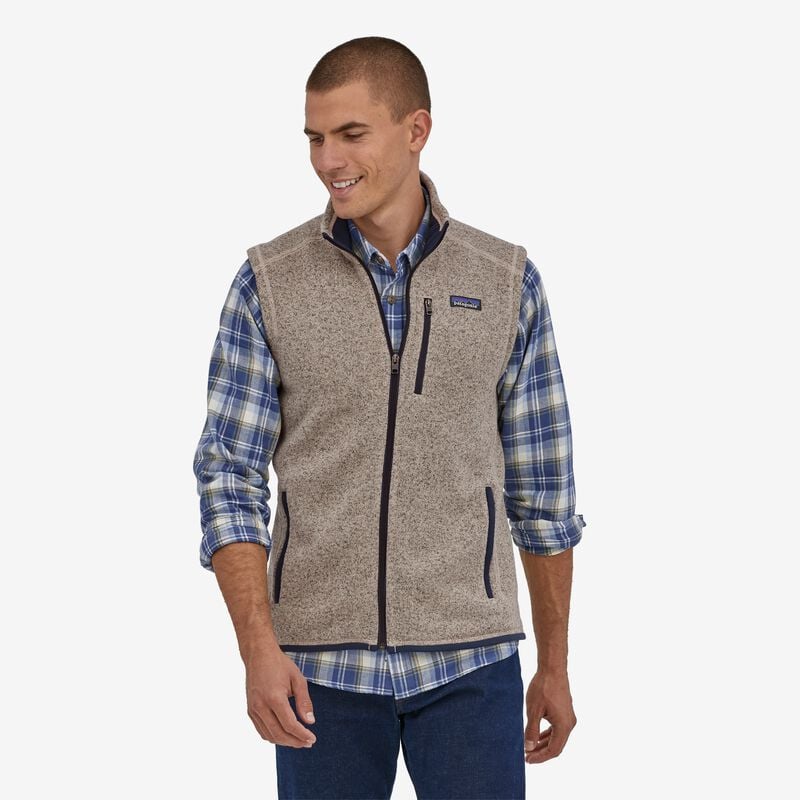Patagonia Men's Better Sweater® Fleece Vest - Oar Tan