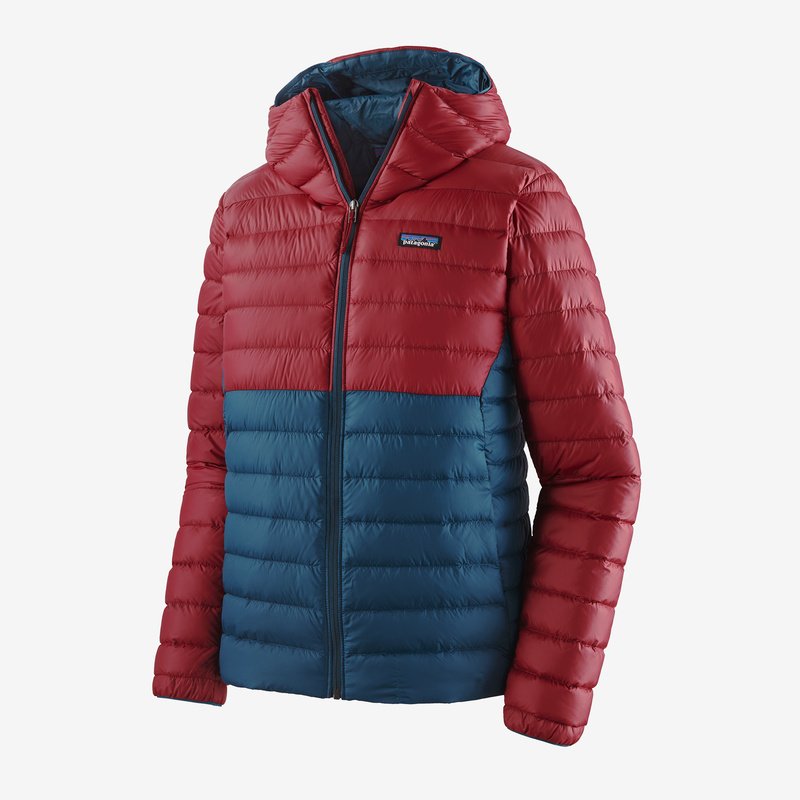 Patagonia Men's Down Sweater Hoody - Tidepool Blue