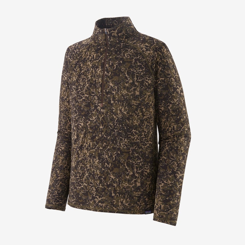 Patagonia Men's Capilene® Midweight Zip-Neck - Lichen: Cone Brown