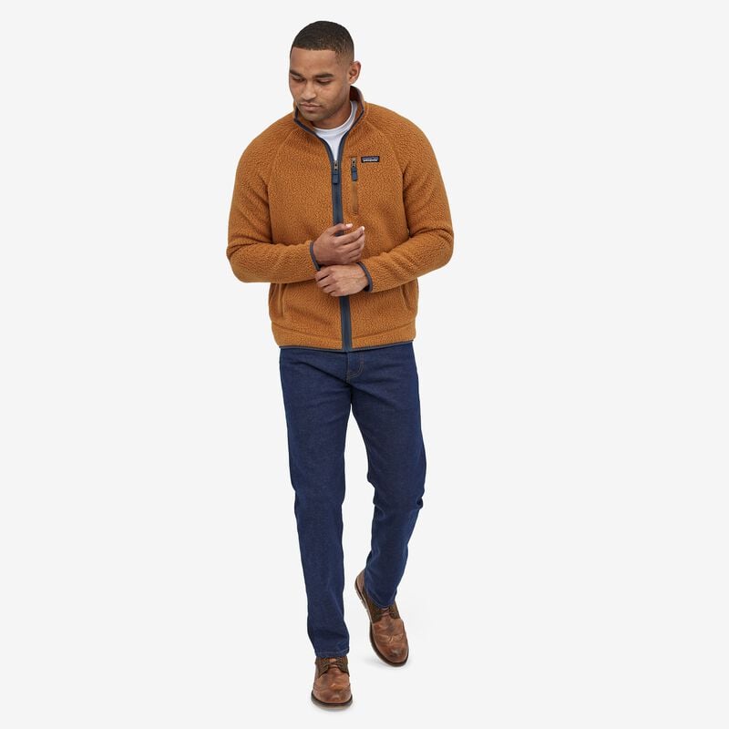 Patagonia Men's Retro Pile Fleece Jacket - Bear Brown