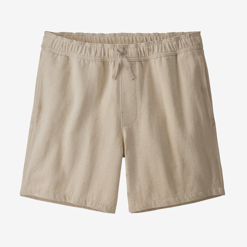 Patagonia Men's Organic Cotton Volley Shorts - Undyed Natural