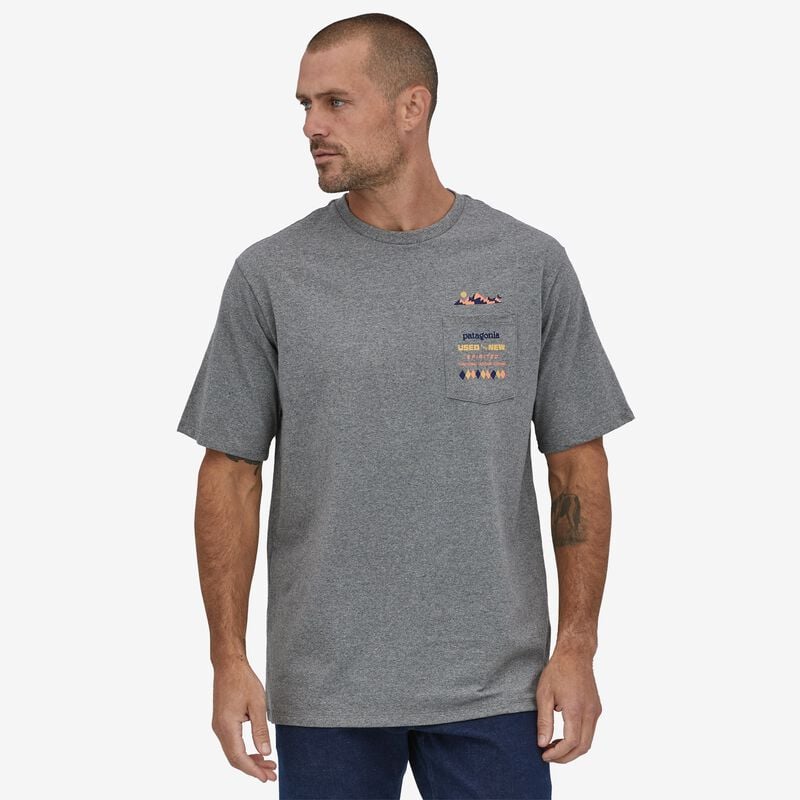 Patagonia Men's Spirited Seasons Pocket Responsibili-Tee® - New Navy