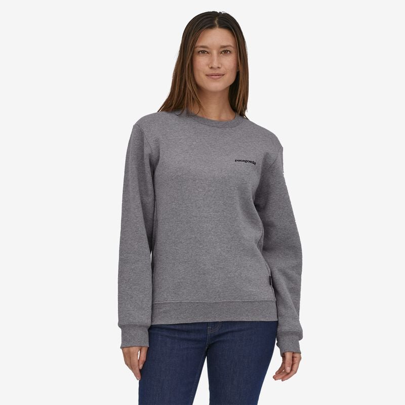Patagonia P-6 Logo Uprisal Crew Sweatshirt - New Navy