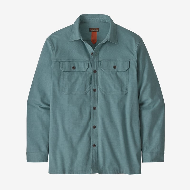 Patagonia Men's Light Farrier's Shirt - Whole Weave: Upwell Blue
