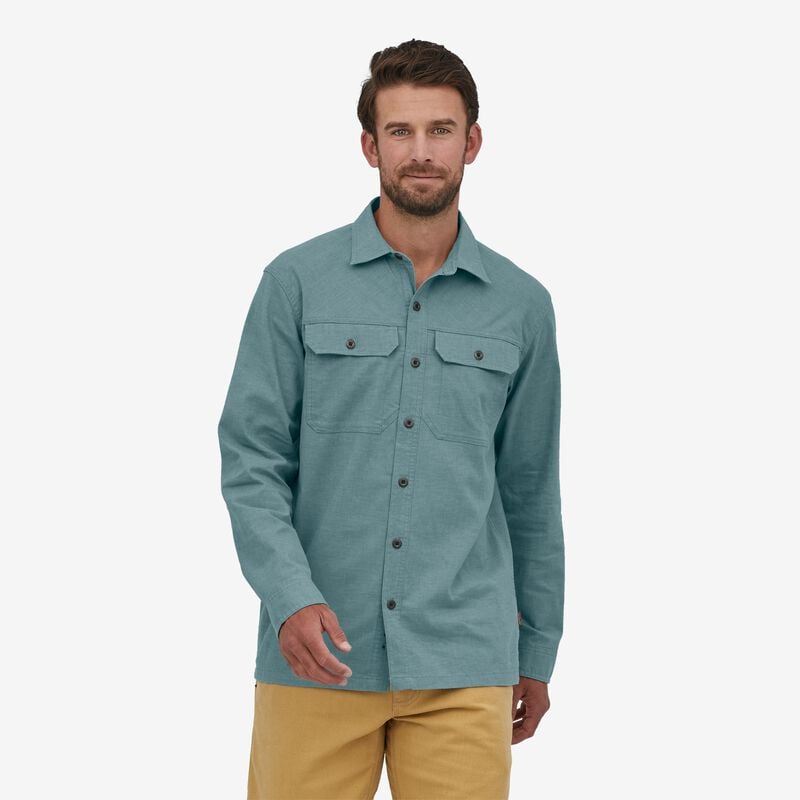 Patagonia Men's Light Farrier's Shirt - Whole Weave: Upwell Blue