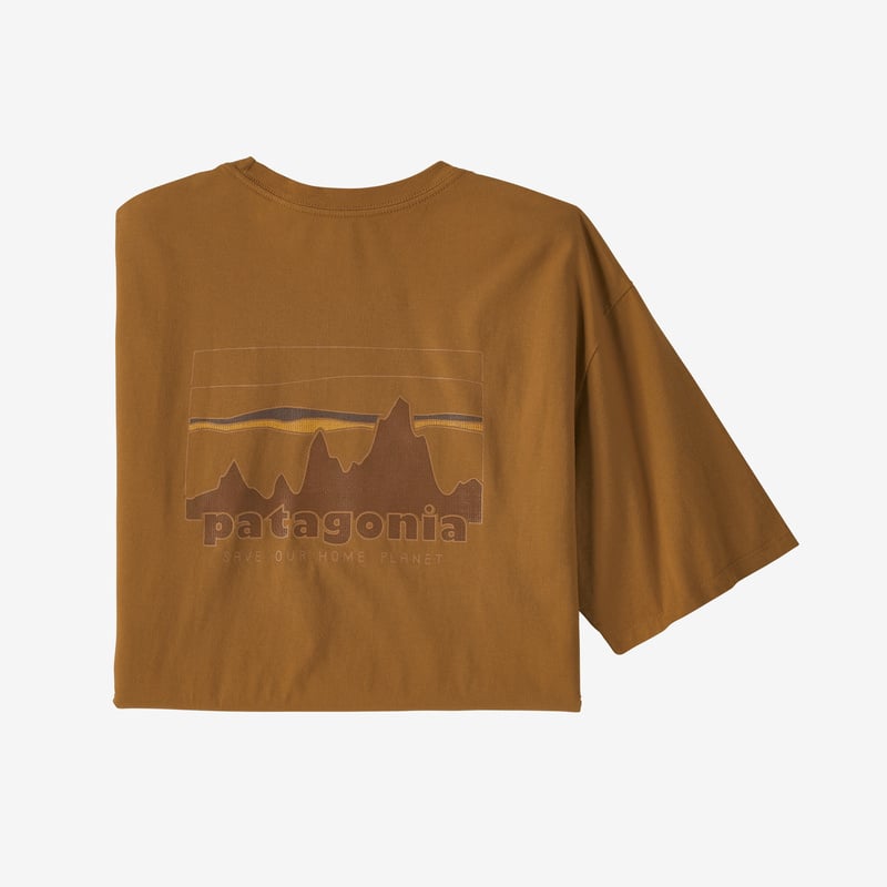 Patagonia Men's '73 Skyline Organic T-Shirt - Nest Brown