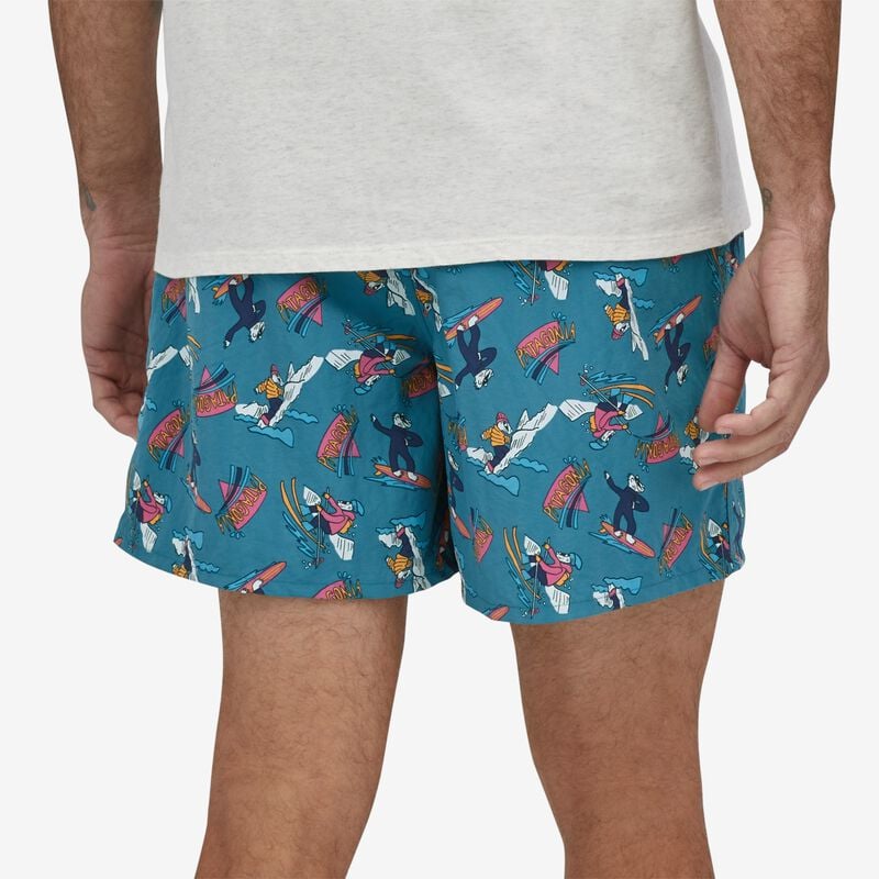 Patagonia Men's Baggies™ Shorts - 5" - Mr. Badger: Wavy Blue