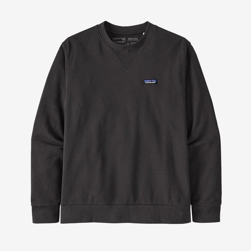 Patagonia Regenerative Organic Certified™ Cotton Crewneck Sweatshirt - Ink Black