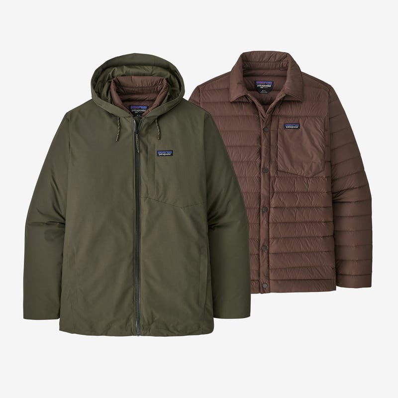 Patagonia Men's Downdrift 3-in-1 Jacket - Basin Green