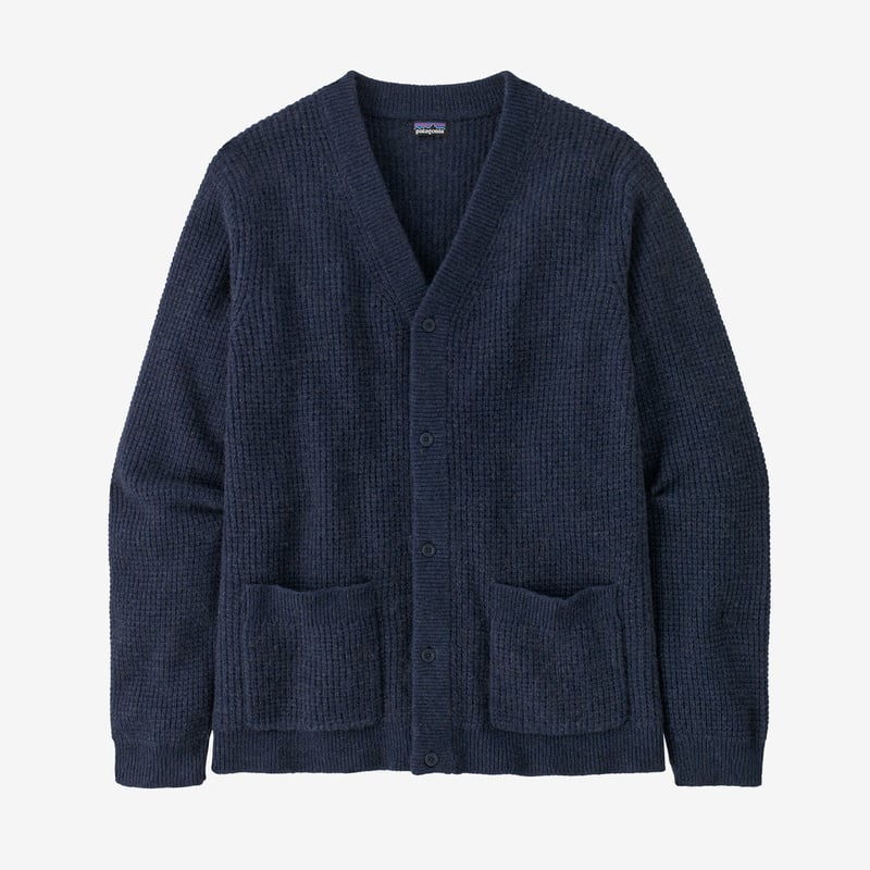 Patagonia Men's Recycled Cashmere Cardigan - New Navy