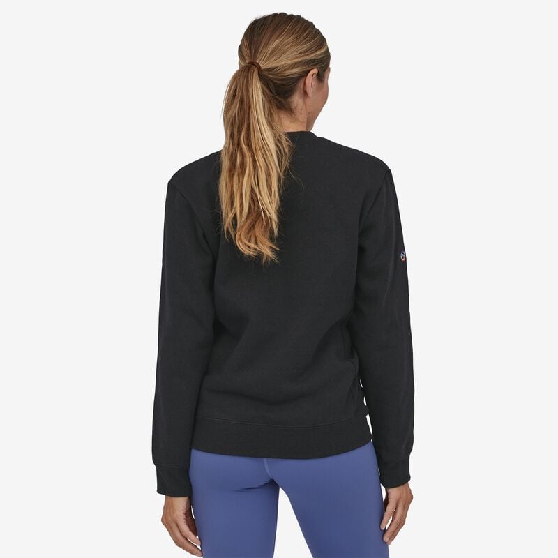 Patagonia Fitz Roy Icon Uprisal Crew Sweatshirt - Cabin Gold