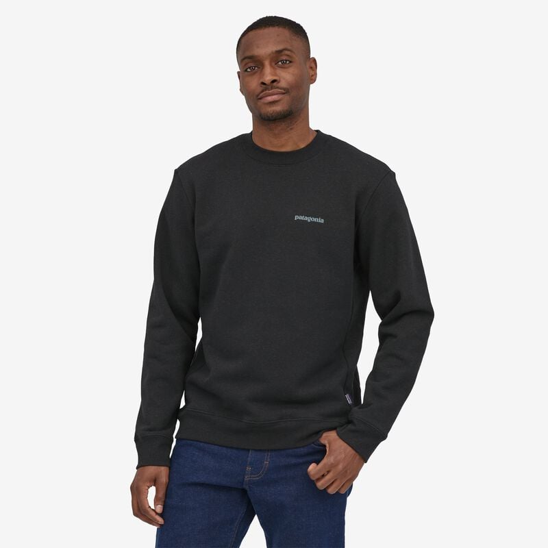 Patagonia Fitz Roy Icon Uprisal Crew Sweatshirt - Cabin Gold