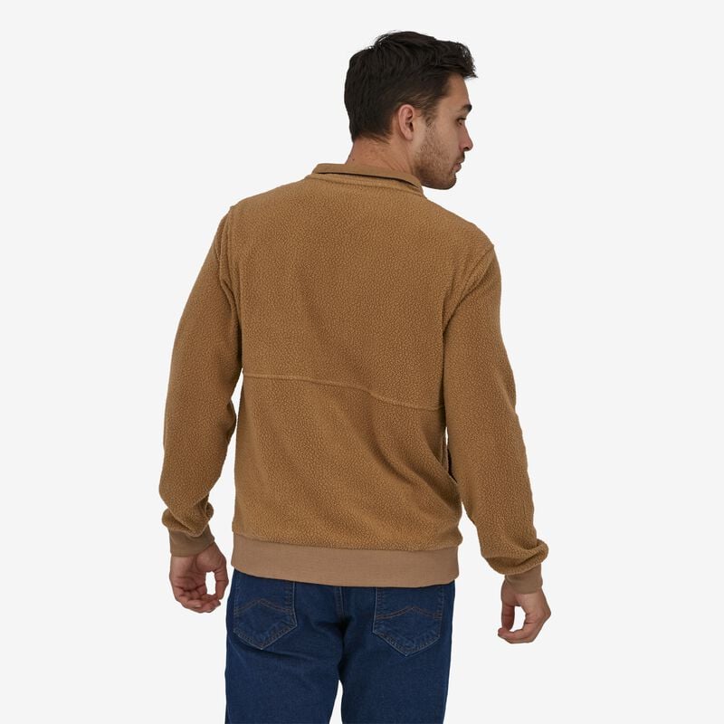 Patagonia Men's Shearling Fleece Jacket - Bear Brown