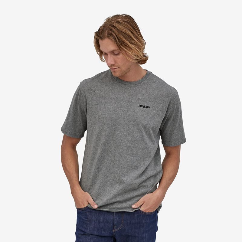Patagonia Men's Fitz Roy Horizons Responsibili-Tee® - Gravel Heather