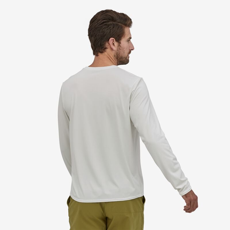 Patagonia Men's Long-Sleeved Capilene® Cool Daily Shirt - White