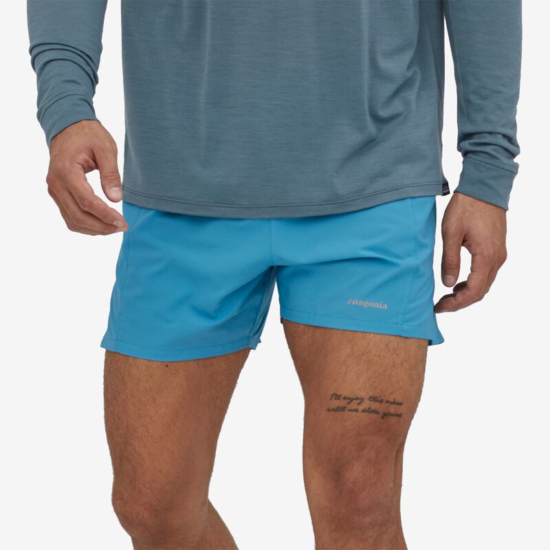 Patagonia Men's Strider Pro Running Shorts - 5" - Anacapa Blue