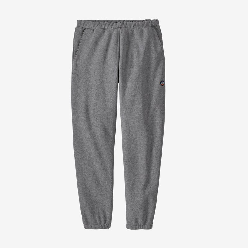 Patagonia Men's Fitz Roy Icon Uprisal Sweatpants - Gravel Heather