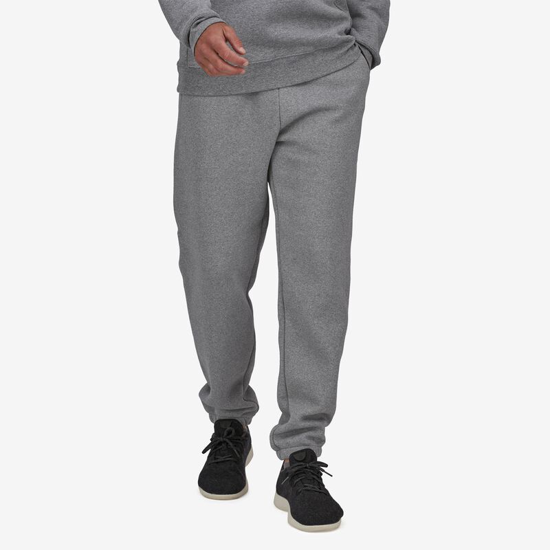Patagonia Men's Fitz Roy Icon Uprisal Sweatpants - Gravel Heather