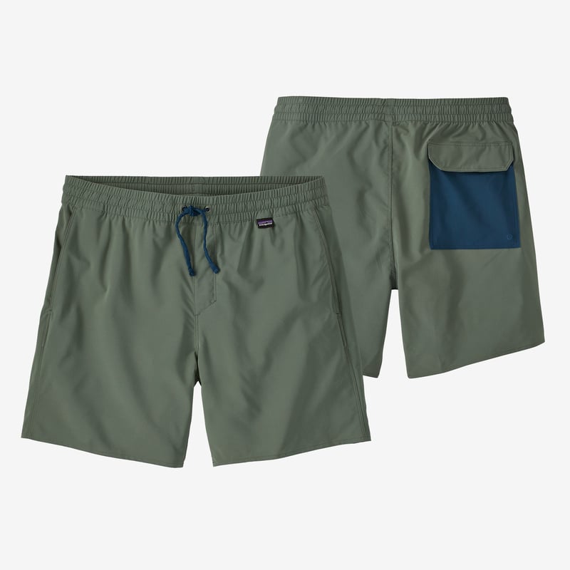 Patagonia Men's Hydropeak Volley Shorts - 16" - Hemlock Green
