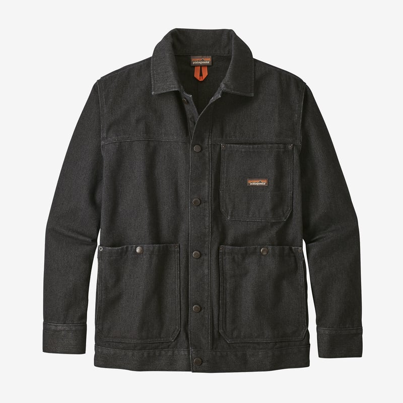 Patagonia Men's Iron Forge Hemp® Canvas Chore Coat - Ink Black