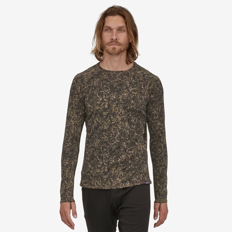 Patagonia Men's Capilene® Midweight Crew - Lichen: Cone Brown
