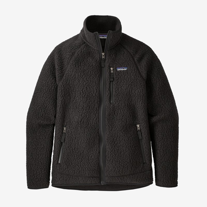 Patagonia Men's Retro Pile Fleece Jacket - Black