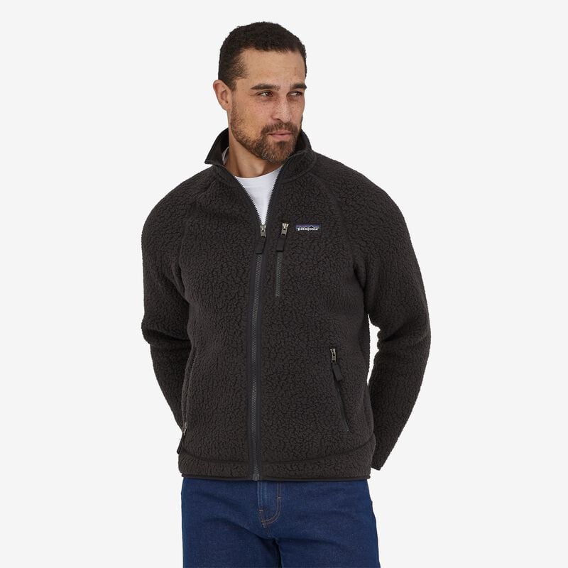 Patagonia Men's Retro Pile Fleece Jacket - Black
