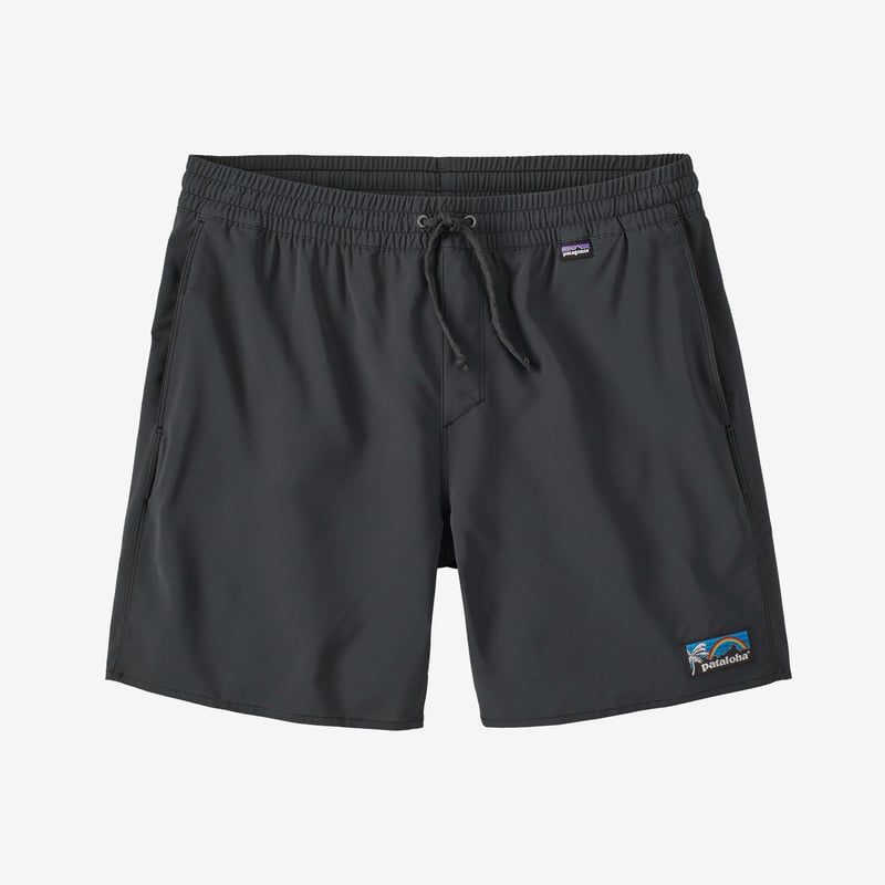 Patagonia Men's Hydropeak Volley Shorts - 16" - Patalokahi Label: Ink Black