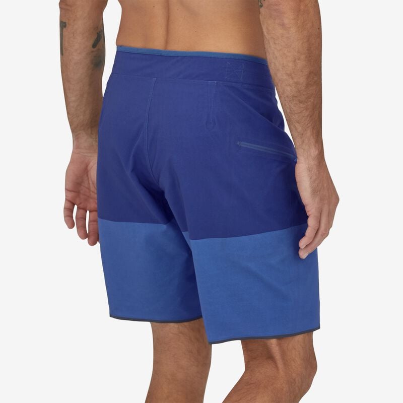 Patagonia Men's Hydrolock Boardshorts - 19" - Santa Cruz Block: Superior Blue