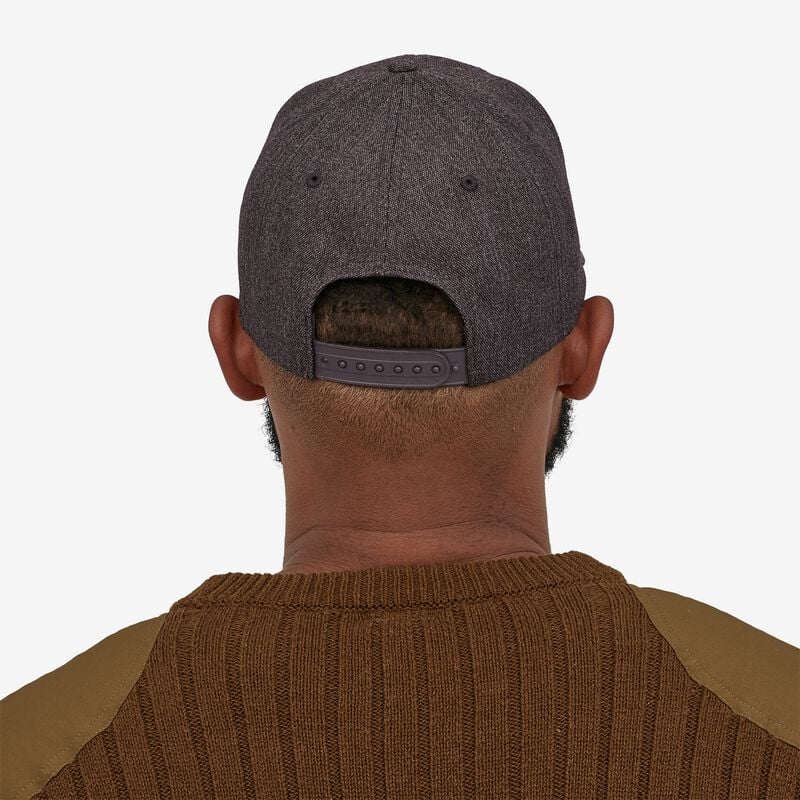 Patagonia Tin Shed Hat - P-6 Logo: Ink Black