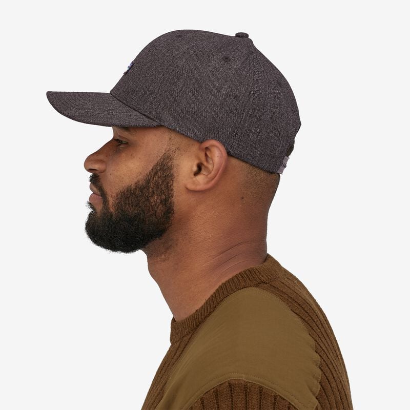 Patagonia Tin Shed Hat - P-6 Logo: Ink Black