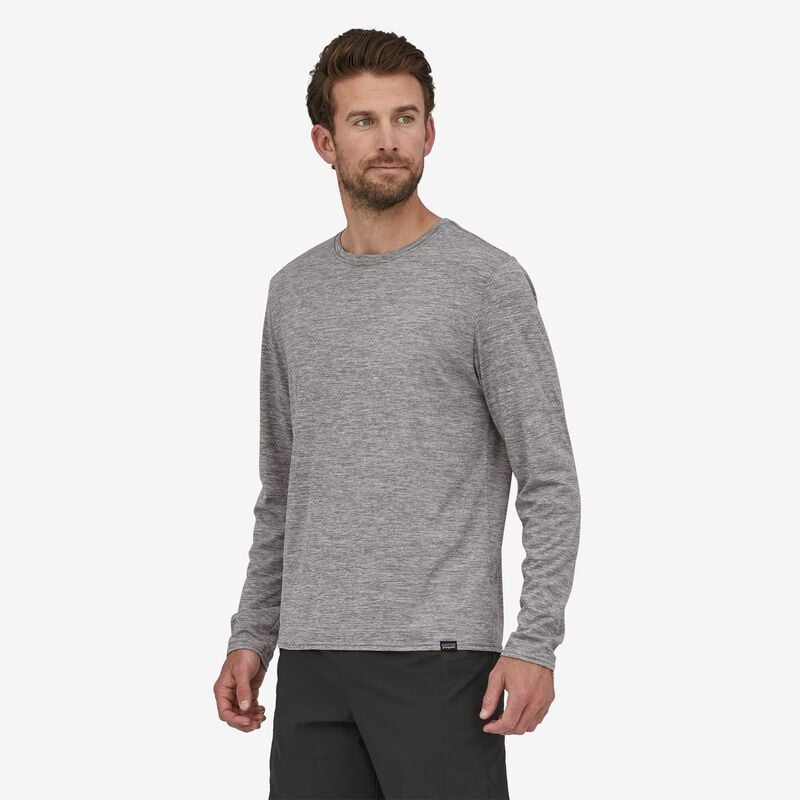 Patagonia Men's Long-Sleeved Capilene® Cool Daily Shirt - Feather Grey
