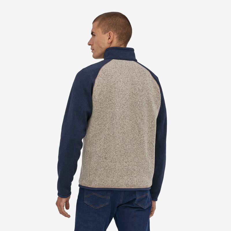 Patagonia Men's Better Sweater® 1/4-Zip Fleece - Oar Tan