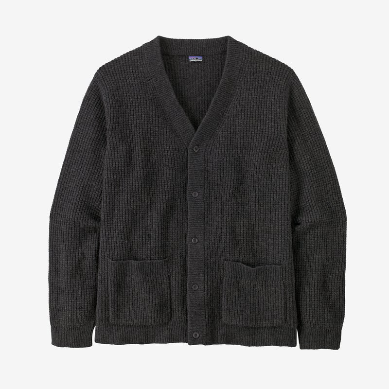 Patagonia Men's Recycled Cashmere Cardigan - Forge Grey
